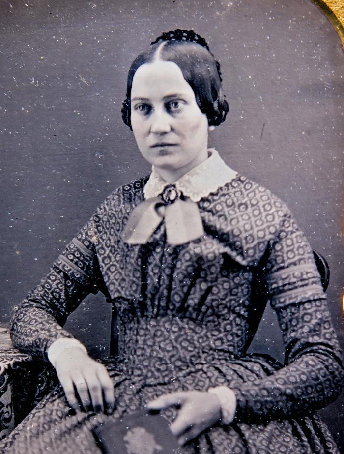 Photograph - Daguerreotype of Lydia A. Coe, later Mrs. Charles Smith