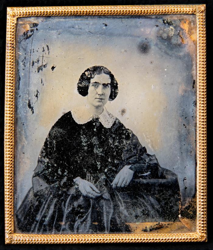 Photograph - Ambrotype of Unknown Woman