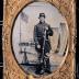 Unknown Union soldier unframed