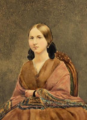 Portrait of Mary Elizabeth Prudden Scranton cropped
