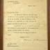 Document - Letter signed by Pres. Warren G. Harding to Lois Bailey