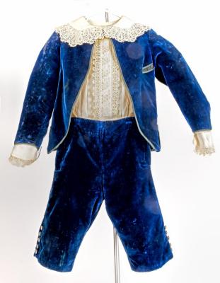Costume, Children's Clothing - Boy's Velveteen Suit  