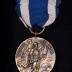 Medal, WW1 NY Victory Medal w/ blue & white ribbon