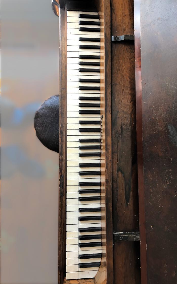 William Geib Square Forte Piano keyboard 2