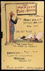 Poster - "The Tired Faun" & "The Heart of Frances"  - 1