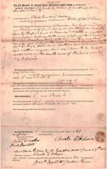 Land Deed from Charles E. Osborn to Solomon Wells