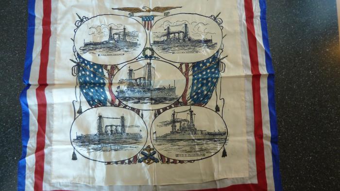 Pillow Cover - US Naval Ships Commerative