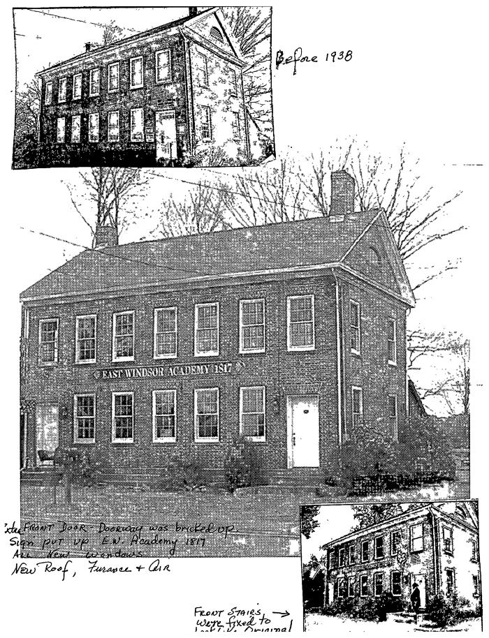 East Windsor Academy Before and After - Photo collage