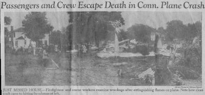Passengers and Crew Escape Death in Conn. Plane Crash