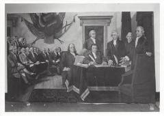 William Williams signing the Declaration of Independence