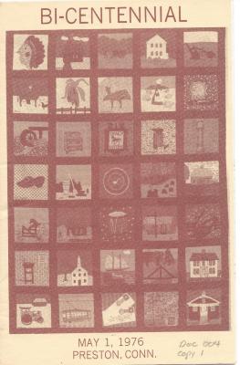 Coll. 001 Fold. 015 Doc. 004  May 1st Preston Day Celebration brochure cover
