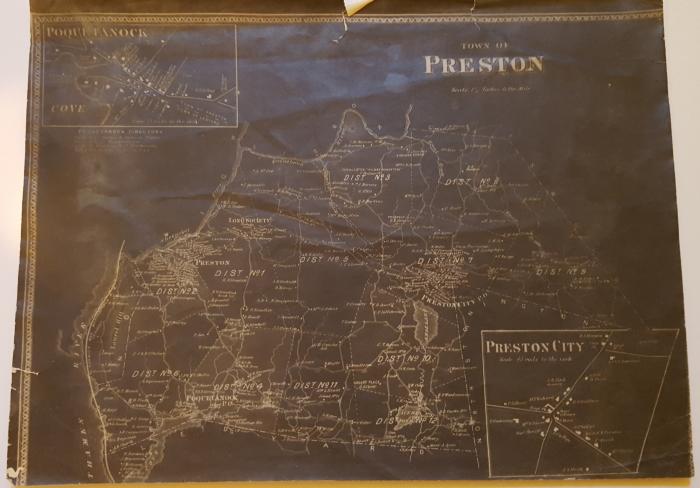 Preston 1870 Map