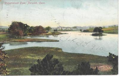 Postcard of Poquetanuck Cove, Norwich, Conn.
