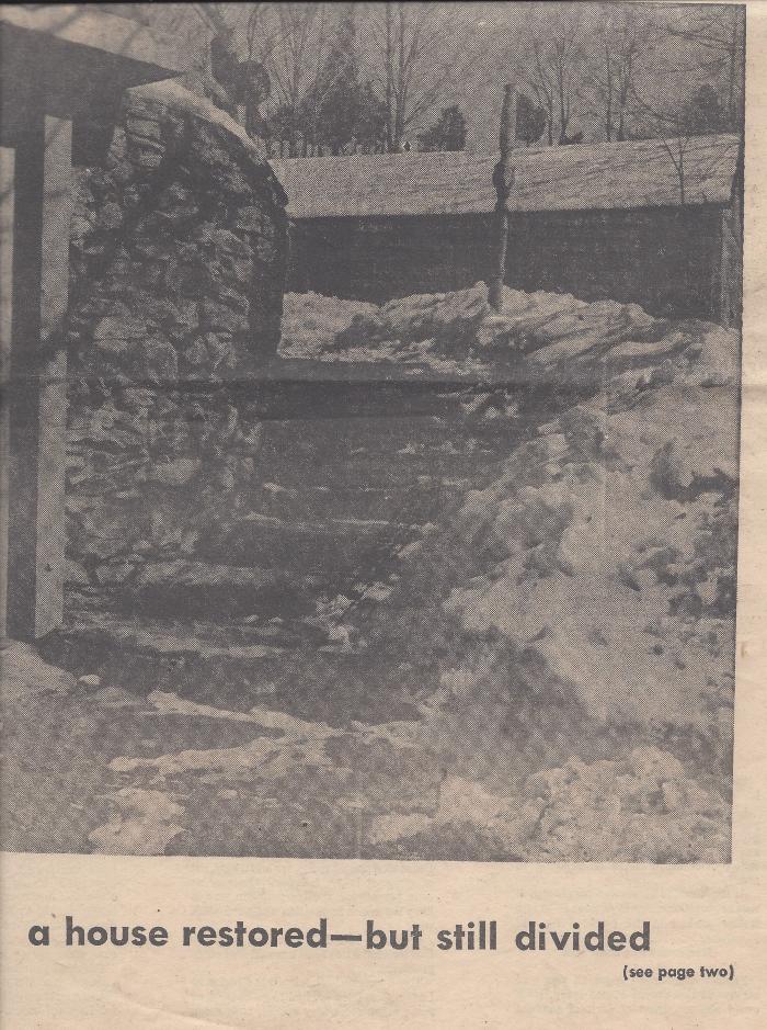 Coll.001 Fold. 003 Doc. 006 Stone Steps and wall leading up from the driveway to the front entrance.