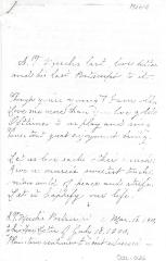 Coll. 002 Fold. 018 Doc. 022  Photocopy of S.T. Meech's last love letter and Postscript