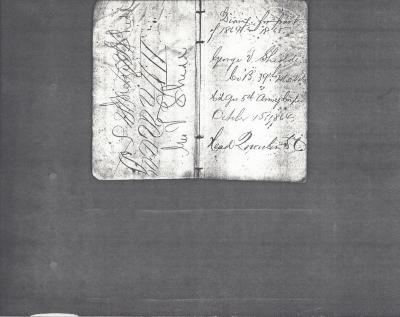 Coll. 002 Fold. 018 Doc. 004 Civil War Diary of Geo. V. Shedd