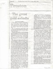Coll. 002 Fold. 026 Doc. 019  The Great Gold Swindle