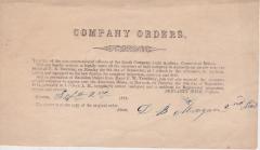 1844-09-02  4th Company Light Artillery orders notice