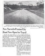New Norwich-Preston City Road Now Open for Travel