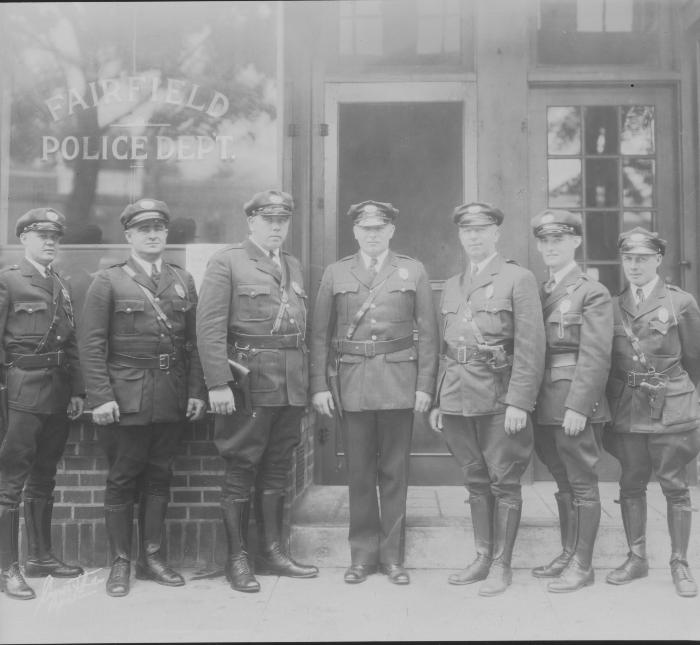 Original Fairfield Police Department, 1930