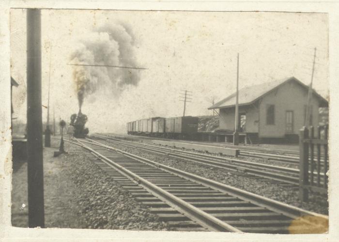 Fairfield railroad station - freight house