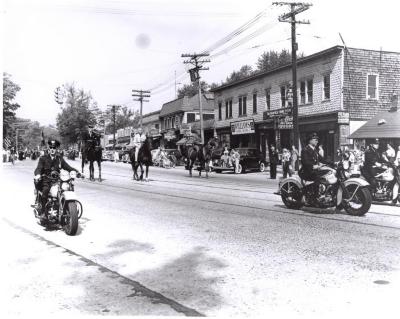 Police in Memorial Day Parade, 1947