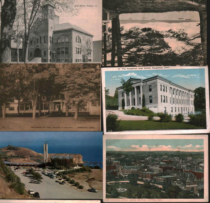 Collection of picture post cards.