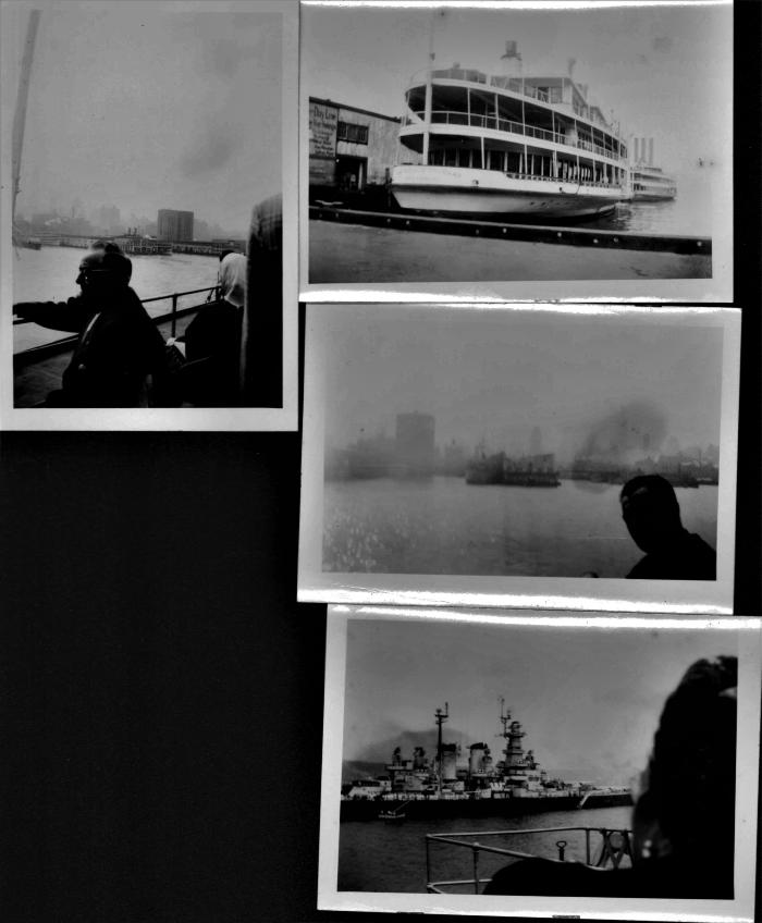 Four Photos from Ellsworth Stoughton's Hudson River trip.