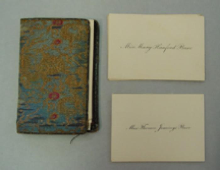 Calling Card Case and Cards