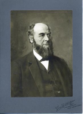 Photo of C.S. Bushnell painting by Geo. C. Phelps 