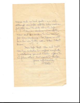 Letters from W.J. Wilcox to his family 1918-1919