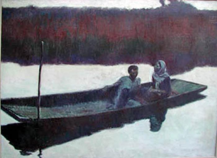 Couple in Boat