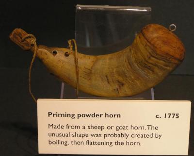 Priming powder horn (without flash)