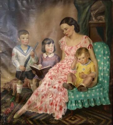 Gail Shepherd and Her Children