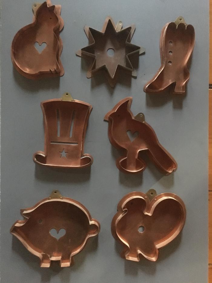 Shaped cookie cutters