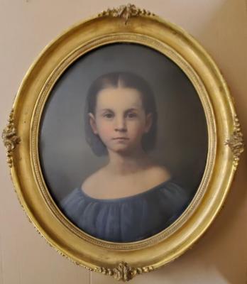 Frances Jennet Benedict as a Young Girl