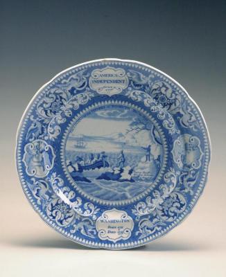 Plate: The Landing of the Pilgrim Fathers;Plate: The Landing of the Pilgrim Fathers
