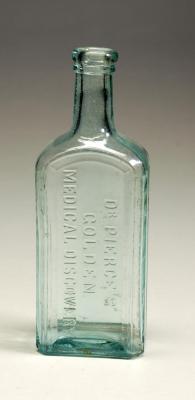 Medicine Bottle: Dr. Pierce's Golden Medical Discovery;Medicine Bottle: Dr. Pierce's Golden Medical Discovery