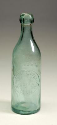 Beverage Bottle: Borchardt & Bartz, Waterbury, Conn.
