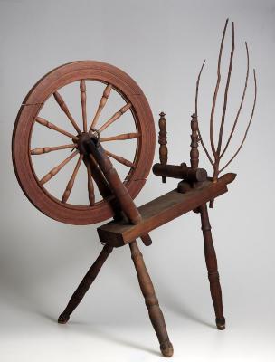 Wheel, (Flax) Spinning;Wheel, (Flax) Spinning