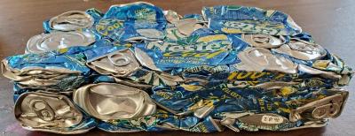 Crushed Nestea Cans;Crushed Nestea Cans