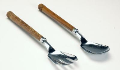 Serving Fork and Spoon
