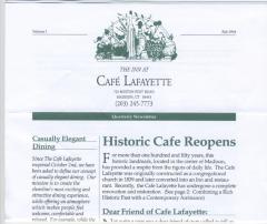 Cafe Lafayette - Madison, CT