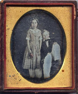 Portrait of Unidentified Brother and Sister