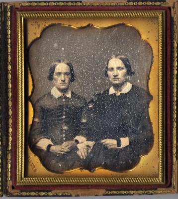 Portrait of Two Unknown Women (probably sisters)
