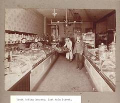 Interior of The Trott Baking Co., 122 East Main Street, Waterbury