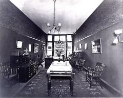 Interior Office of Frederick J. Brown Insurance, 109 Bank Street, Waterbury