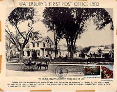 Watebury's First Post Office