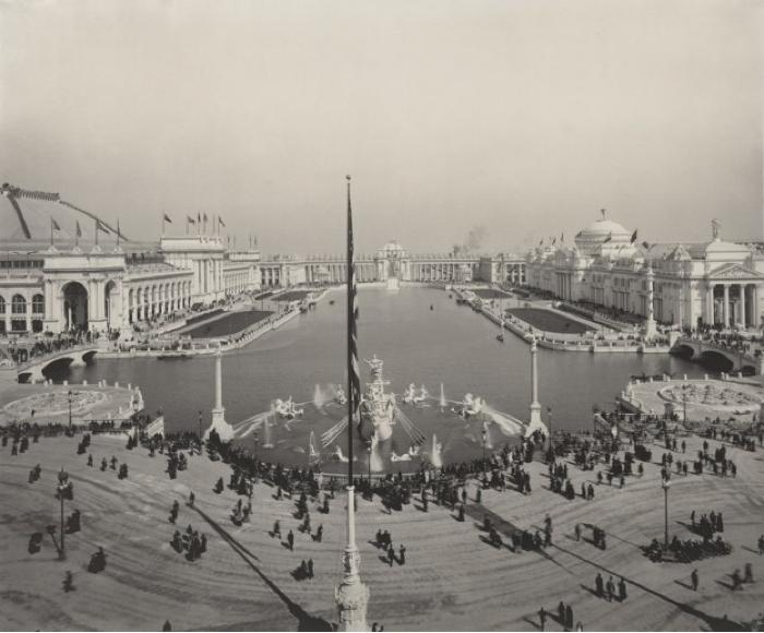 Administration Building to the Court of Honor World's Columbian Exposition 1893