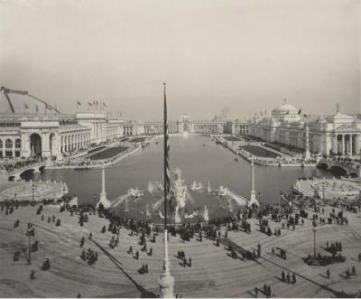 Administration Building to the Court of Honor World's Columbian Exposition 1893